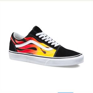 Flame “Old Skool” Vans